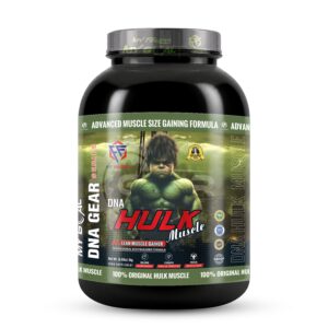 DNA Hulk Muscle Gainer 3kg | 26g Protein | 60g Carbs | Lean Muscle Weight Gainer